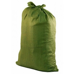 Мешки полипропиленовые зеленые 100*120 см - фото